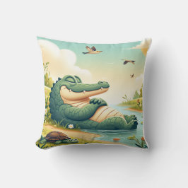 Alligator-Inspiriert Pillow Kissen