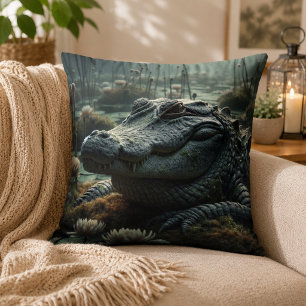 Alligator-inspirierte Kissen