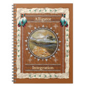 Alligator-Integration - Notebook-80-Seite Notizblock (Vorderseite)