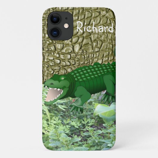 Alligator Iphone Case (Rückseite)