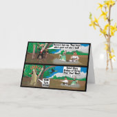 ALLIGATOR JOKE. KARTE (Gelbe Blume)