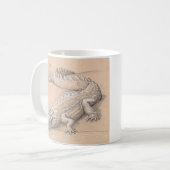 Alligator Kaffeetasse (Vorderseite Links)