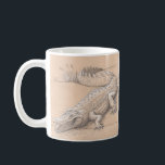 Alligator Kaffeetasse<br><div class="desc">Künstlerisches Bild des amerikanischen Alligators,  Alligator mississippiensis

Art von Rob Sotohttps://www.rob-soto.com/

RULE!</div>