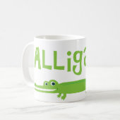 Alligator Kaffeetasse (Vorderseite Links)