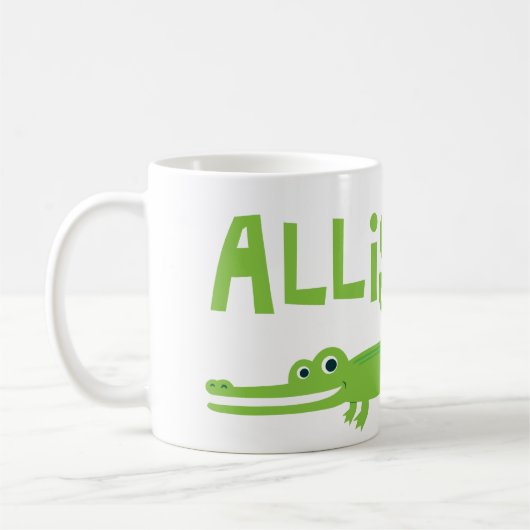 Alligator Kaffeetasse (Links)