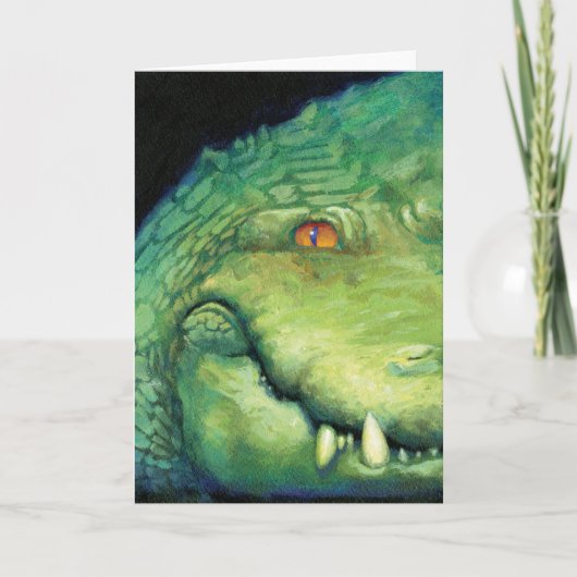 Alligator Karte (Vorderseite)