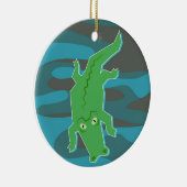 Alligator Keramikornament (Rechts)