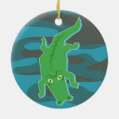 Alligator Keramikornament (Hinten)