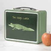 Alligator-König Lunchbox (Beispiel)