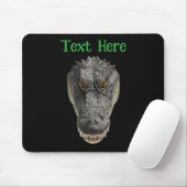 Alligator Kopf Mousepad (Mit Mouse)