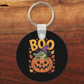 Alligator-Kostüm am KürbisHalloween-Alligator Schlüsselanhänger (Vorderseite)