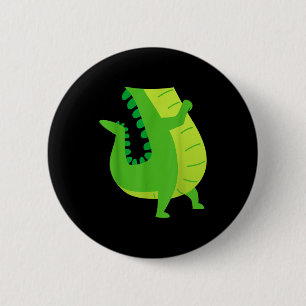 Alligator-Kostüm - Gator Krokodil Zoo Tierliebhabe Button
