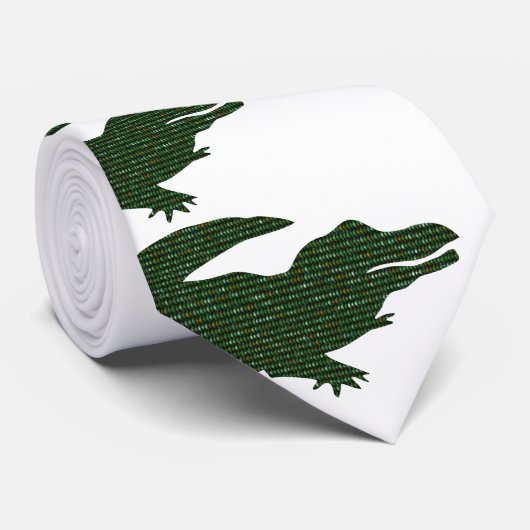 Alligator Krawatte (Gerollt)