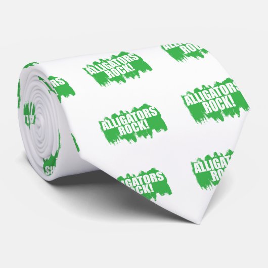 Alligator Krawatte (Gerollt)