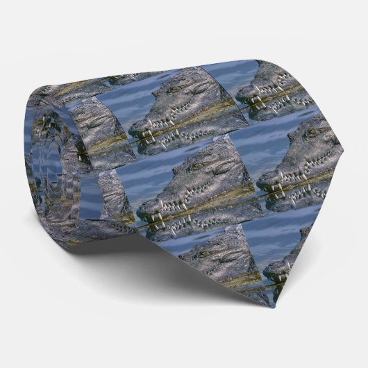 Alligator Krawatte (Gerollt)