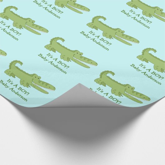 Alligator-/Krokodil-kundengerechtes Packpapier (Ecke)