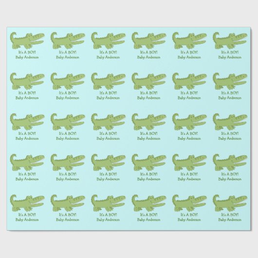 Alligator-/Krokodil-kundengerechtes Packpapier (Flach)