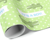 Alligator-/Krokodil-Packpapier (besonders Geschenkpapier (Rolleneckpunkt)