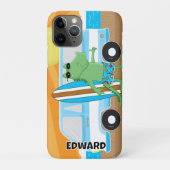 Alligator Krokodil Retro Van Sunshine Surf Board Case-Mate iPhone Hülle (Rückseite)