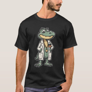 Alligator Laborant Assistant Scientist Crocodile T-Shirt