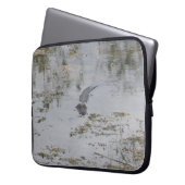 Alligator Laptop Sleeve (Vorderseite Links)