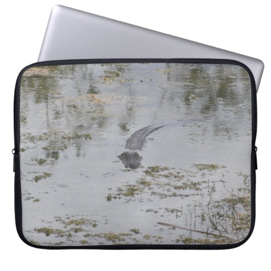 Alligator Laptop Sleeve (Vorderseite)