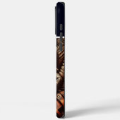 Alligator Leather Carving Case-Mate iPhone Hülle (Rückseite / Links)