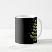Alligator Lover Xmas Weihnachtsgeschenk Alligator  Kaffeetasse (VorderseiteRechts)