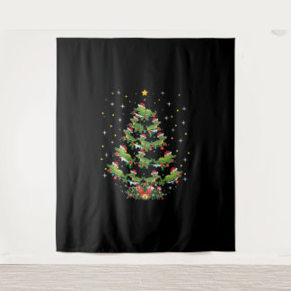 Alligator Lover Xmas Weihnachtsgeschenk Alligator Wandteppich