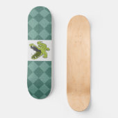 Alligator lustige Skateboard Deck (Vorderseite)
