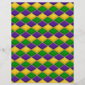 Alligator Mardi Gras Flyer (Hinten)