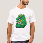 Alligator-Maskottchen-T-Shirt T-Shirt (Vorderseite)