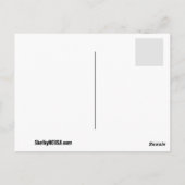 Alligator Mehr Leckereien Postkarte (Rückseite)