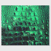 ALLIGATOR METALLIC GREICH GESCHENKPAPIER (Flach)