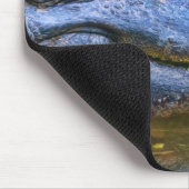 Alligator mit Golfball Mousepad (Ecke)
