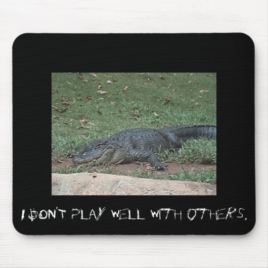 Alligator Mousepad (Vorne)