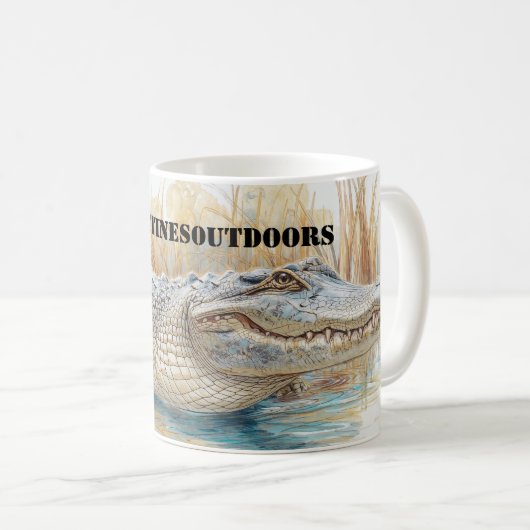 Alligator Mug Kaffeetasse (VorderseiteRechts)
