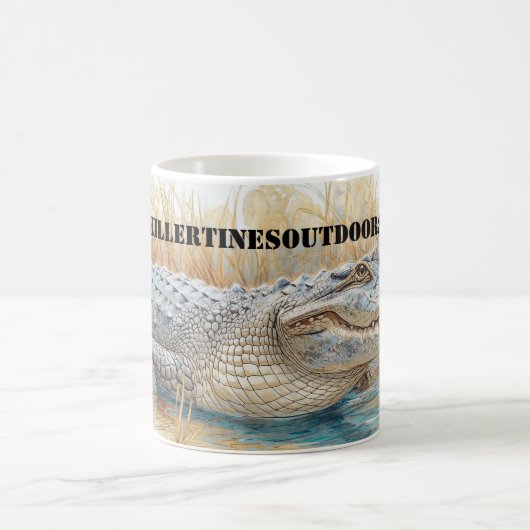 Alligator Mug Kaffeetasse (Mittel)