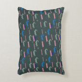 Alligator-Muster Dekokissen (Vorderseite(Vertikal))