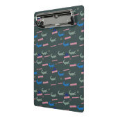 Alligator-Muster Mini Klemmbrett (Gewinkelt2)