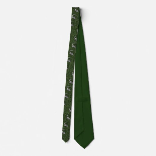 Alligator Necktie Krawatte (Rückseite)