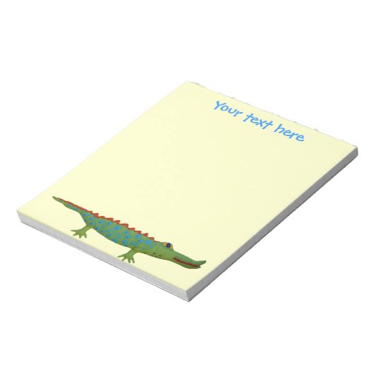 Alligator Notizblock (Rotiert)