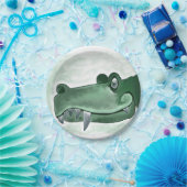 Alligator Pappteller (Party)