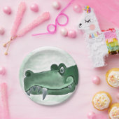 Alligator Pappteller (Party)
