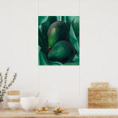 Alligator Pears um 1923 von Georgia O'Keeffe Poster (Küche)