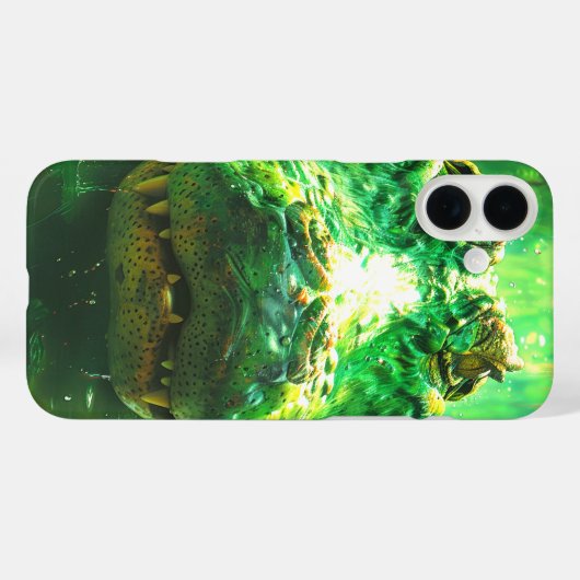 Alligator Phone Case (Rückseite (Horizontal))