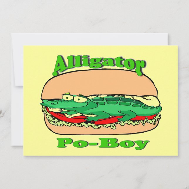 Alligator Po-Boy (Vorderseite)