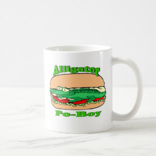 Alligator Po-Boy Kaffeetasse