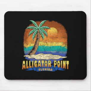 Alligator Point Florida Vintag störte Souveni Mousepad