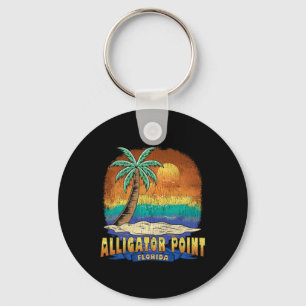 Alligator Point Florida Vintag störte Souveni Schlüsselanhänger